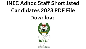 INEC Adhoc Staff Recruitment Portal