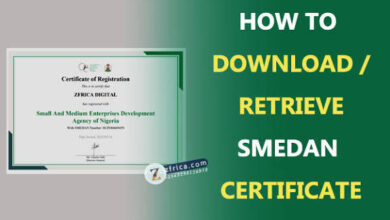 SMEDAN Certificate Portal Registration & Login Portal