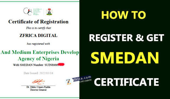 How to Recover SMEDAN Certificate