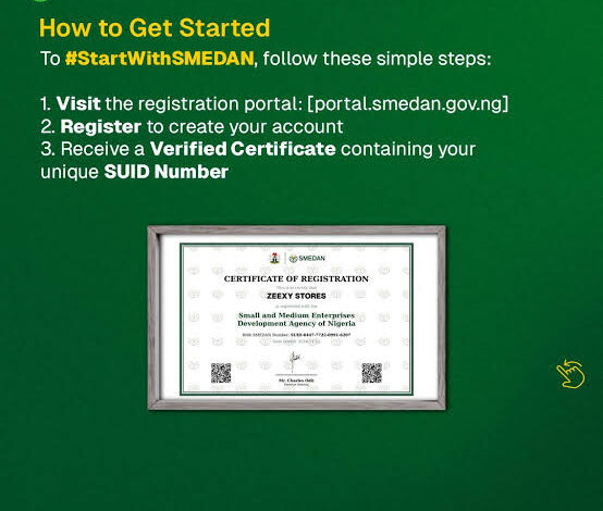 SMEDAN Registration Form