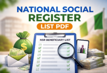 National Social Register List PDF