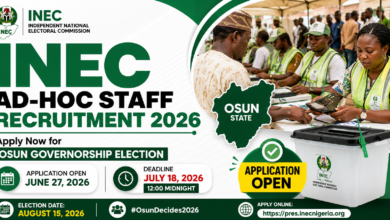 INEC Ad-Hoc Staff Recruitment